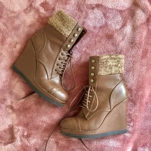 SALE! Mossimo Winter Target Kalare Cognac Boots